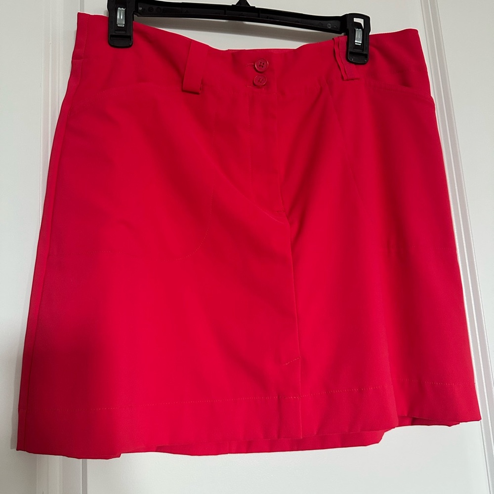 Nike Bright Red Mini Skirt